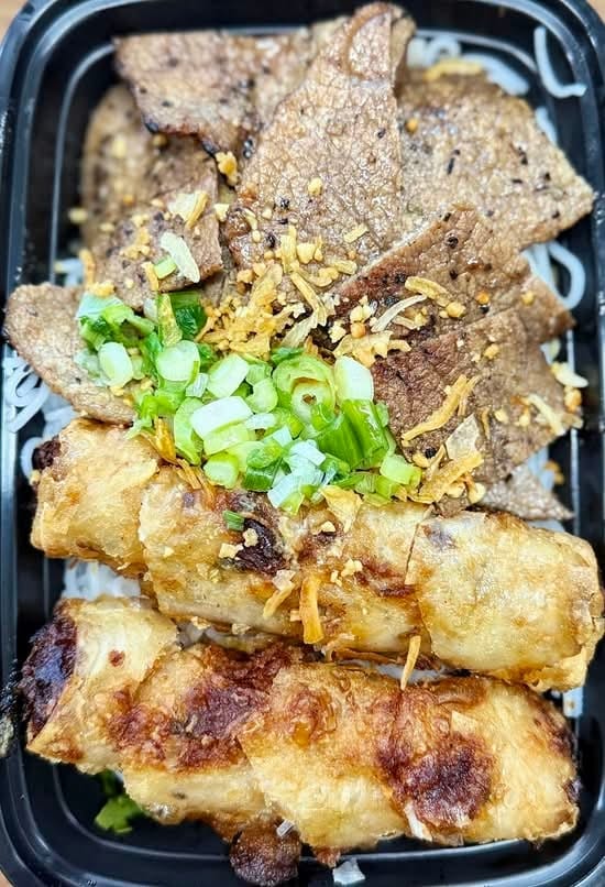 Dry / Rice Vermicelli Noodle Bowl (2 Items Combo).